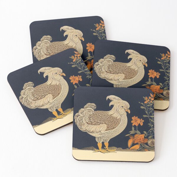 Item preview, Vintage Farm Chicken designed and sold by UncannyCanvas.