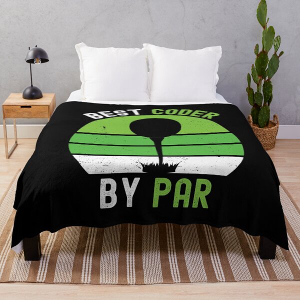 Item preview, El mejor codificador de Par Coding Humor Funny Golf Lover designed and sold by SharpThreadZ.