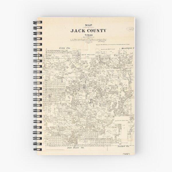 Item preview, Map of Jack County, Texas (1879) designed and sold by allhistory.