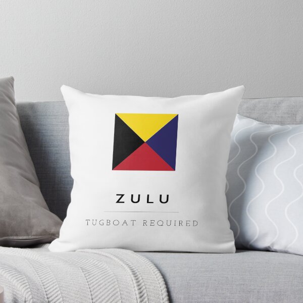 Item preview, Nautical Flag: Zulu designed and sold by Caleb Faires.