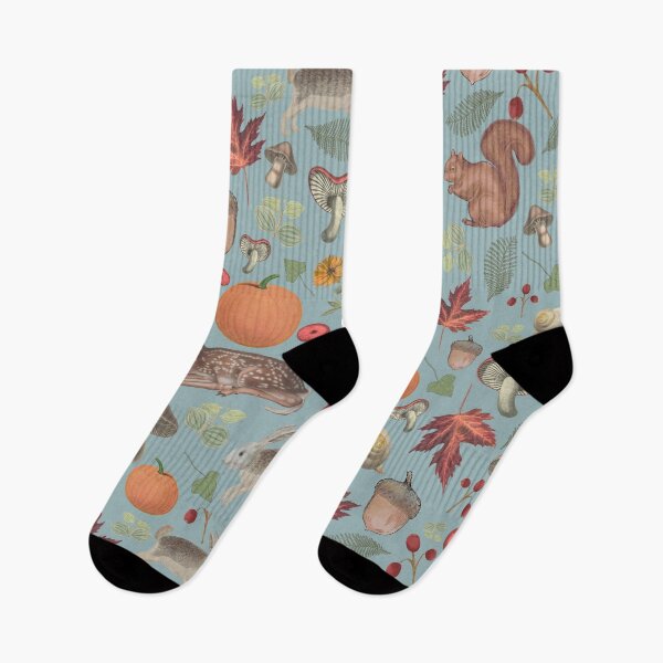 Item preview, Vintage autumn forest animals designed and sold by Myl-Design.