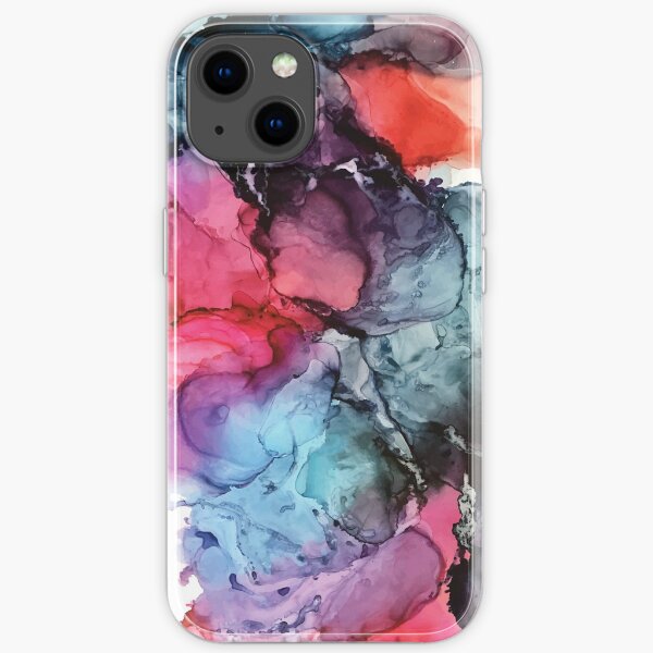 Darkness to Light - Mixed Media Painting iPhone Soft Case
