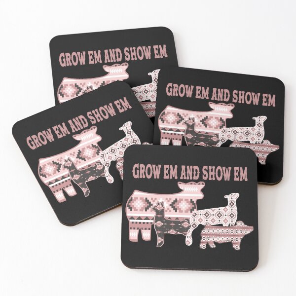 Item preview, Livestock Showing - Cute Grow Em And Show Em Aztec Design designed and sold by handsoftime2020.
