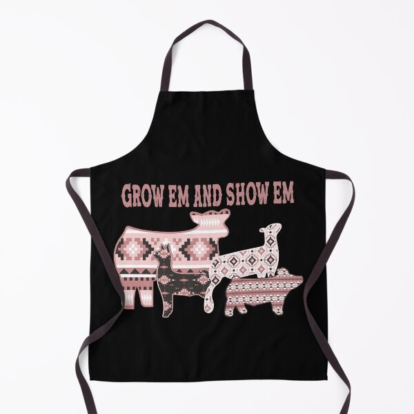 Item preview, Livestock Showing - Cute Grow Em And Show Em Aztec Design designed and sold by handsoftime2020.