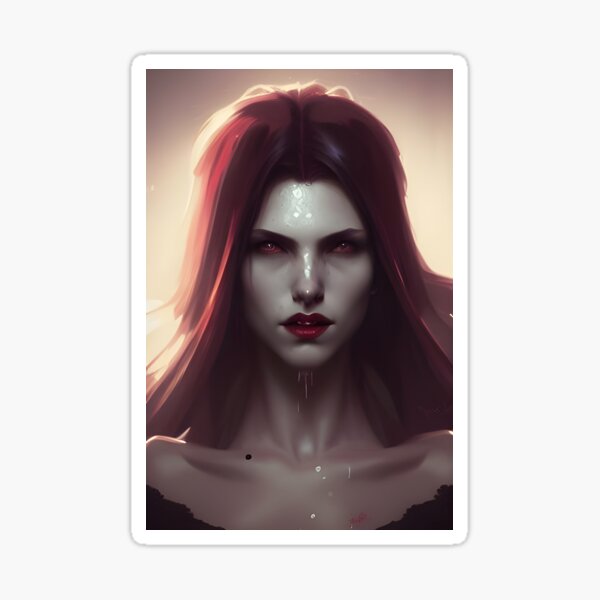 Vista previa del artículo con la obra «Hermosa Pelirroja Dryad Ninfa Seductora Seductora Oscuridad Hermosa Obra», diseñado y vendido por Eliteijr.