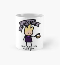 Kaffee - Denn wenn das Leben versagt! Tasse (Standard)
