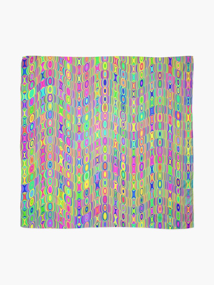 Alternate view of Abstract Meadow Scarf