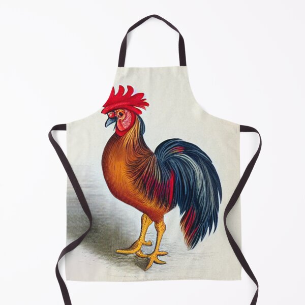 Item preview, Larousse Style Farmhouse Rooster designed and sold by UncannyCanvas.