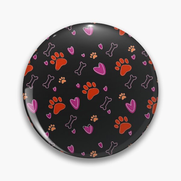 Item preview, Lesbian Flag Dog Pattern designed and sold by STAYOKBRAND.
