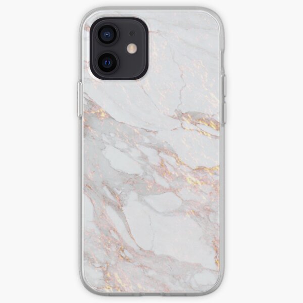 Chic Elegant Gold Marble Pattern iPhone Soft Case