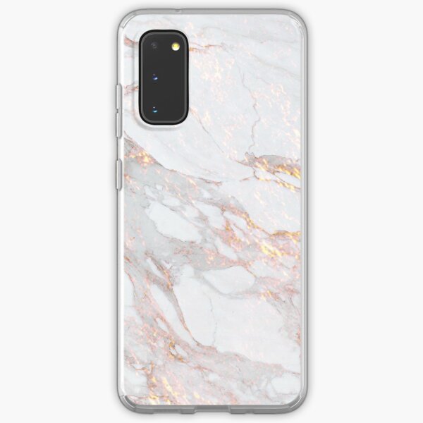 Chic Elegant Gold Marble Pattern Samsung Galaxy Soft Case