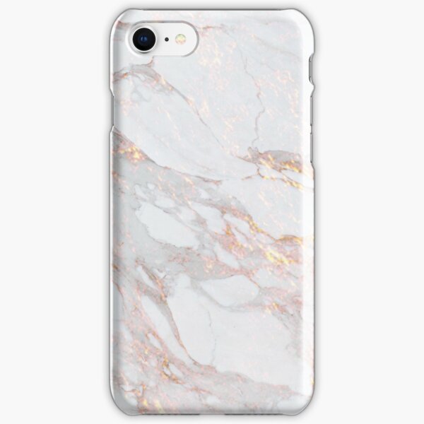 Chic Elegant Gold Marble Pattern iPhone Snap Case