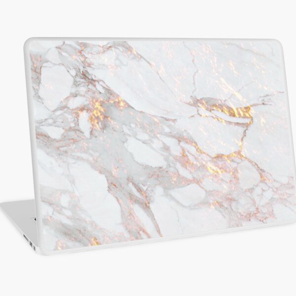 Chic Elegant Gold Marble Pattern Laptop Skin