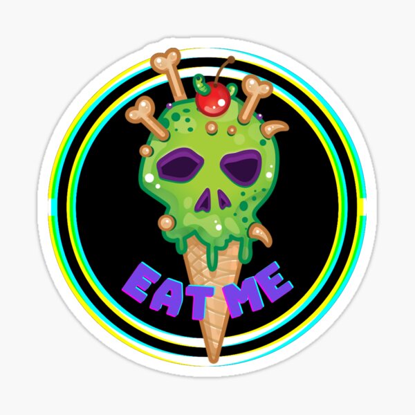 Killer Ice cream Sticker