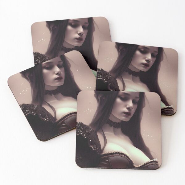 Item preview, Beautiful Vampire Seductress Alluring Dark Madame Beautiful Artwork designed and sold by Eliteijr.