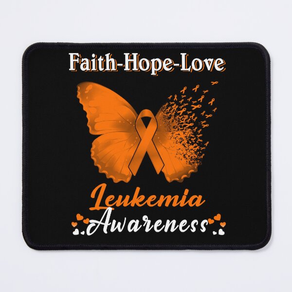 Item preview, Faith Hope Love Butterfly Leukemia Awareness designed and sold by Gillosina.
