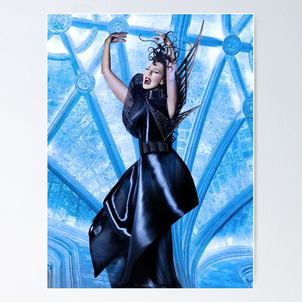 Item preview, Black Widow, Portrait of Monica Naranjo designed and sold by brianmedinaart.