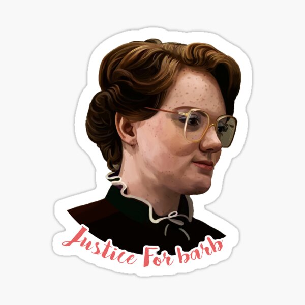 Official Stranger Things Justice for Barb Glasses IM CHILL