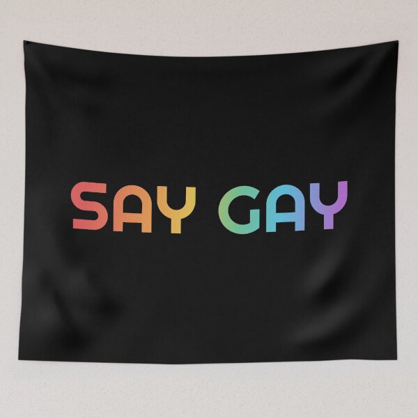 Item preview, SAY GAY - Proud to say gay designed and sold by Inspirationmotivation.