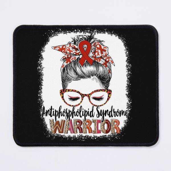 Item preview, Messy Bun Leopard Antiphospholipid Syndrome Warrior designed and sold by rechardtee.