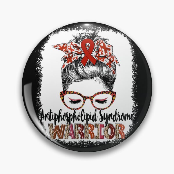 Item preview, Messy Bun Leopard Antiphospholipid Syndrome Warrior designed and sold by rechardtee.