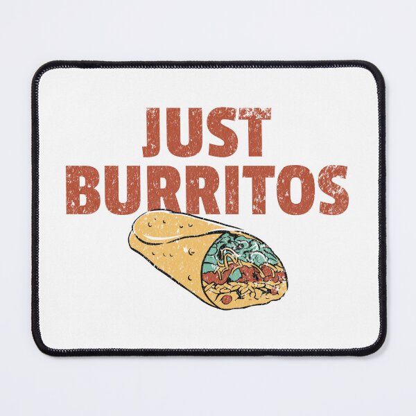 Aperçu de l'œuvre Just Burritos - Cuisine mexicaine - Cuisine du sud-ouest - Cadeau de Noël créée et vendue par AlanPhotoArt.