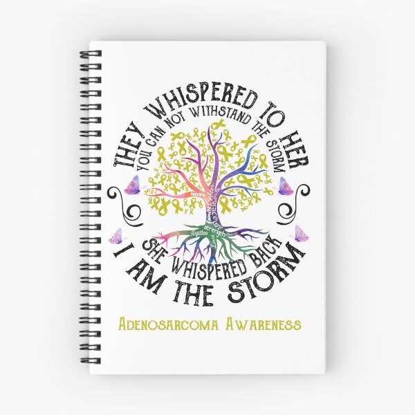 Item preview, Adenosarcoma Awareness - Adenosarcoma Warrior I Am The Storm designed and sold by RunningShop.