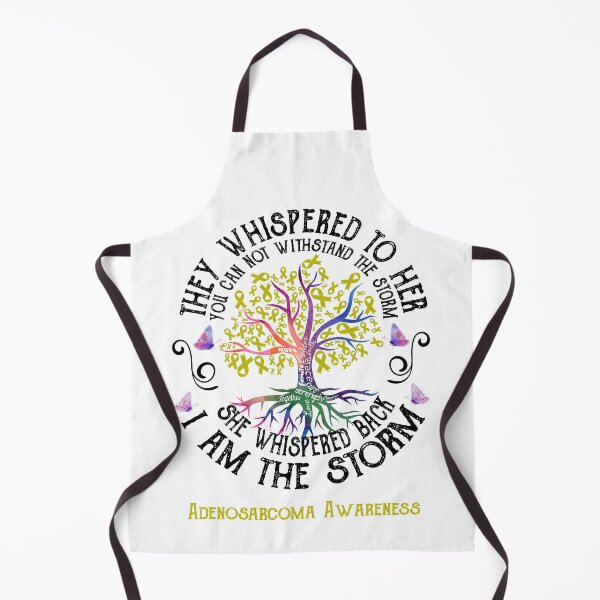 Item preview, Adenosarcoma Awareness - Adenosarcoma Warrior I Am The Storm designed and sold by RunningShop.