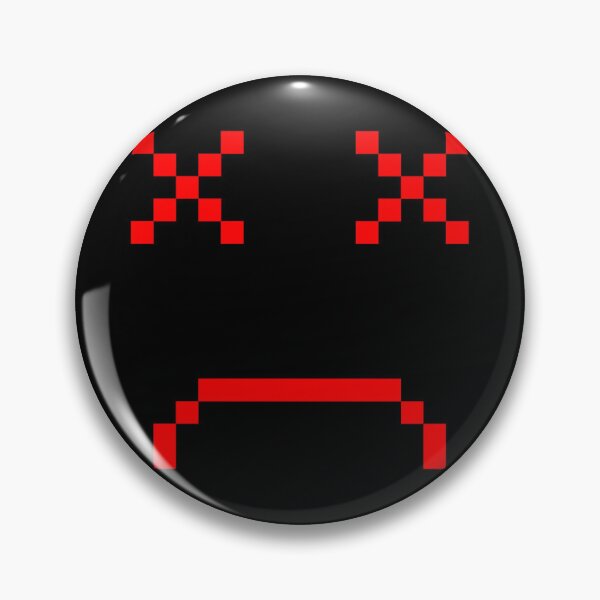 Item preview, Red Sad Square Pixel art Emoji designed and sold by Dven-Clothes.