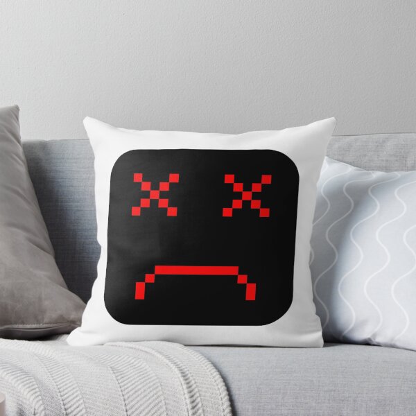 Item preview, Red Sad Square Pixel art Emoji designed and sold by Dven-Clothes.