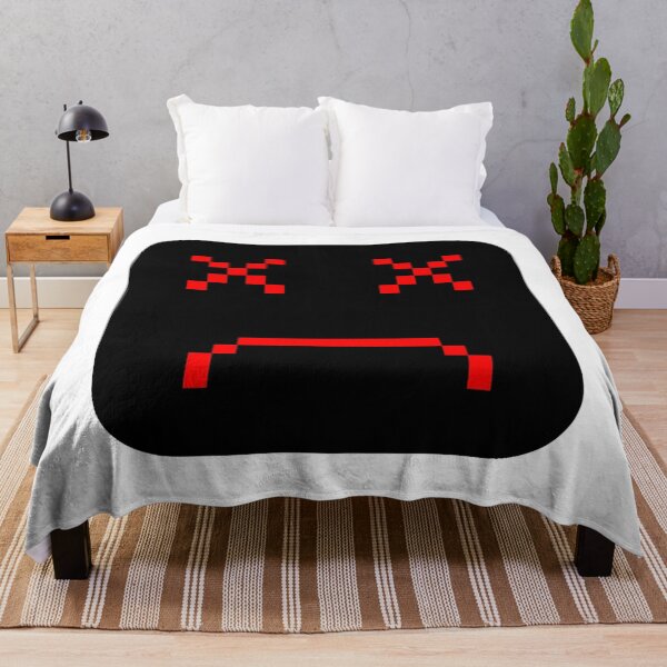 Item preview, Red Sad Square Pixel art Emoji designed and sold by Dven-Clothes.