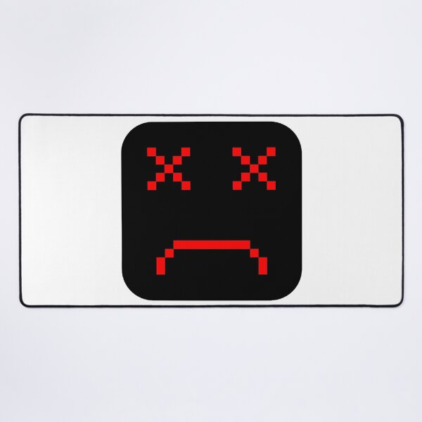 Item preview, Red Sad Square Pixel art Emoji designed and sold by Dven-Clothes.