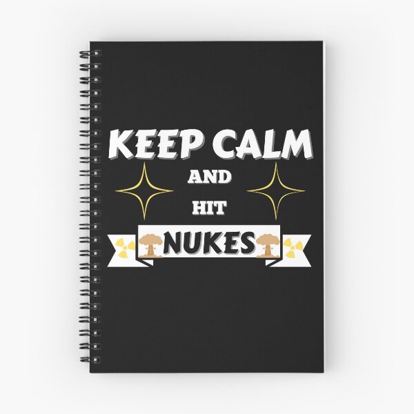 Item preview, Keep Calm And Hit Nukes designed and sold by NikkosDesigns.