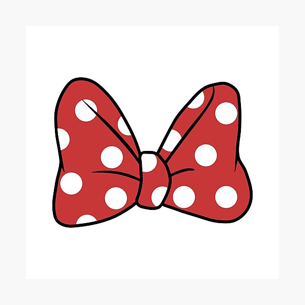 A Mouse's Bow Photographic Print