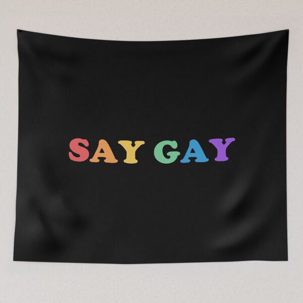 Item preview, SAY GAY - I will say gay, proud to say gay designed and sold by Inspirationmotivation.