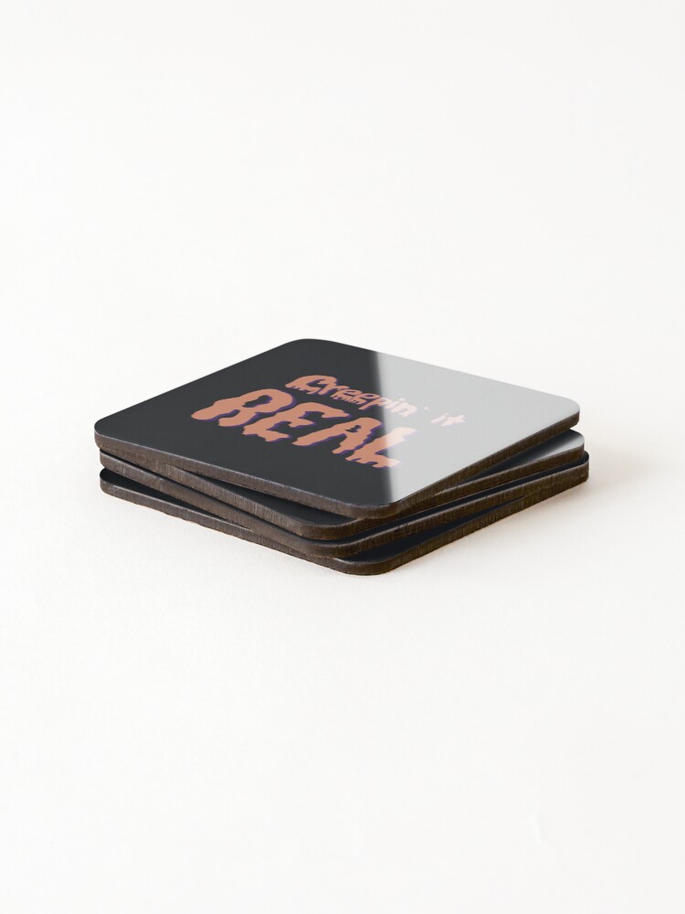 Thumbnail 4 of 5, Coasters (Set of 4), Creepin' it Real designed and sold by RojasDesign.