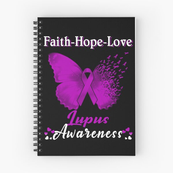 Item preview, Faith Hope Love Butterfly Lupus Awareness designed and sold by Gillosina.