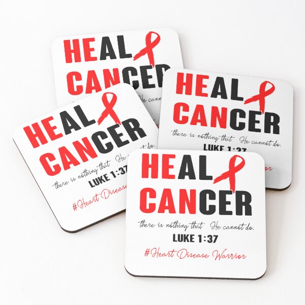 Item preview, Heart Disease Awareness - Heal Cancer - Support Heart Disease Warrior Gifts designed and sold by ElizabethS809.