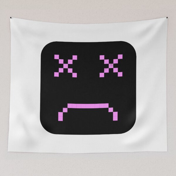 Item preview, Pink Sad Square Pixel art Emoji designed and sold by Dven-Clothes.
