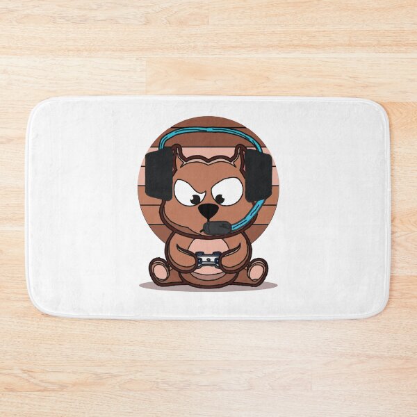 Item preview, Cute Pitbull Gamer designed and sold by GarnersDesigns.