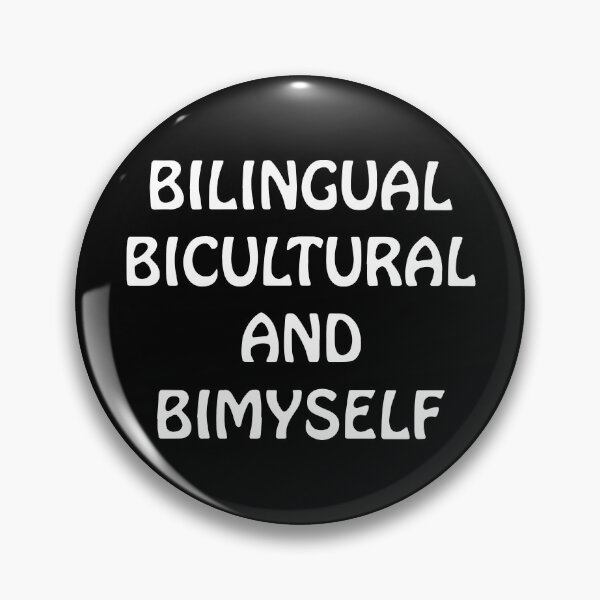 Item preview, Bilingual Bicultural And Bimyself Funny Men Women designed and sold by Big Twelve.