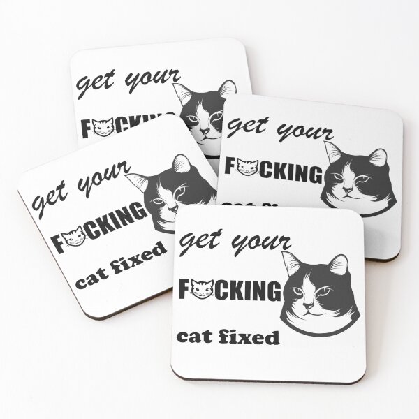 Item preview, Get Your Cat Fixed designed and sold by LondownDesign.