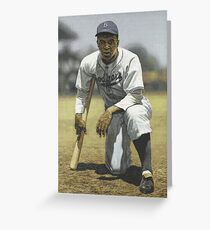 Jackie Robinson (Dodgers) Greeting Card