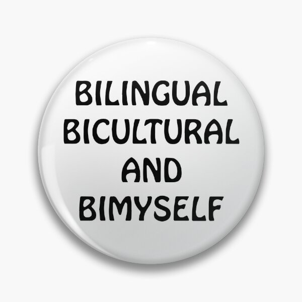 Item preview, Bilingual Bicultural And Bimyself Funny Men Women designed and sold by Big Twelve.