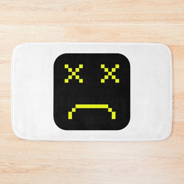 Item preview, Yellow Sad Square Pixel art Emoji designed and sold by Dven-Clothes.