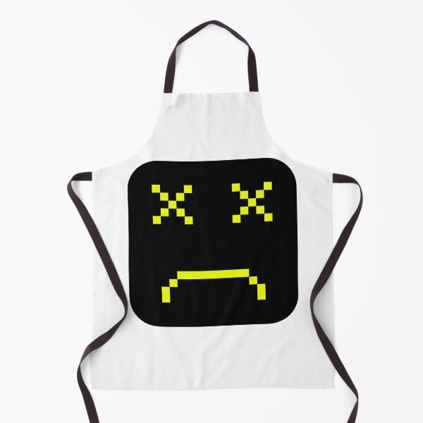 Item preview, Yellow Sad Square Pixel art Emoji designed and sold by Dven-Clothes.