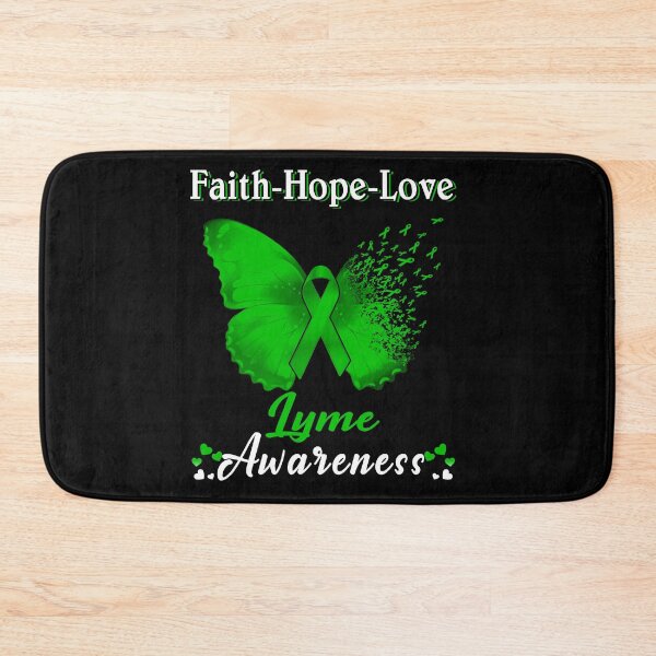 Item preview, Faith Hope Love Butterfly Lyme Awareness designed and sold by Gillosina.