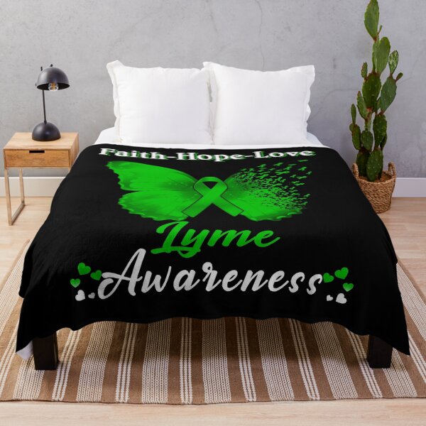 Item preview, Faith Hope Love Butterfly Lyme Awareness designed and sold by Gillosina.