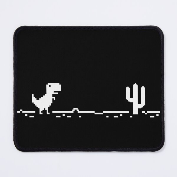 Item preview, Trex Cactus Offline at Night - Pixel Art designed and sold by SingularityGeek.