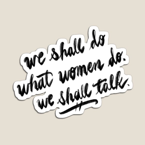 Aperçu de l'œuvre nous ferons ce que font les femmes créée et vendue par pt.doodles.